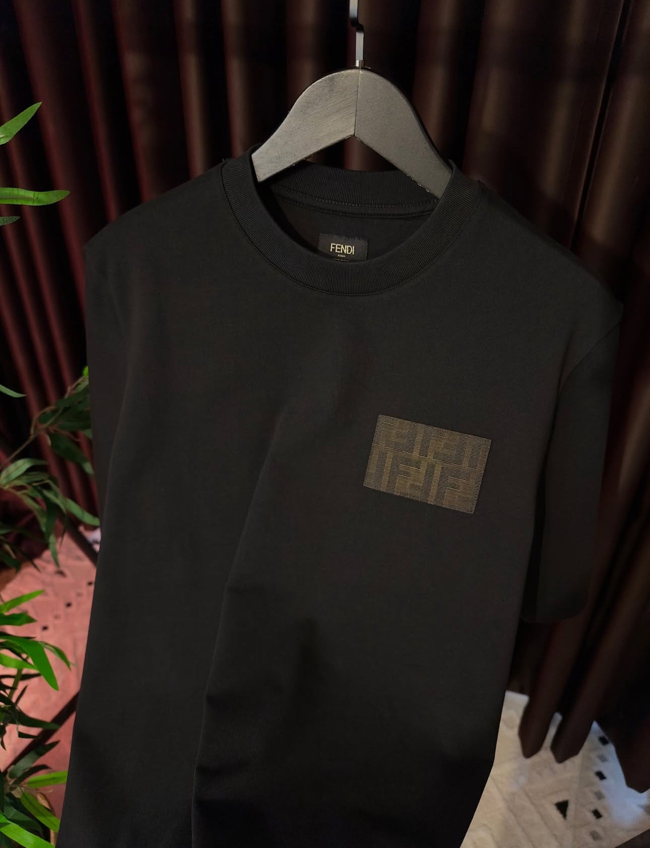 Tshirt fendi noir