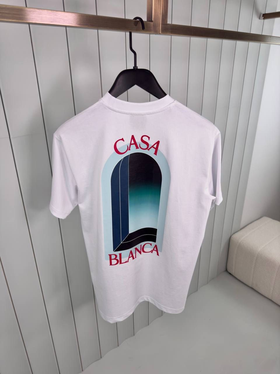 TSHIRT CASABLANCA BLU
