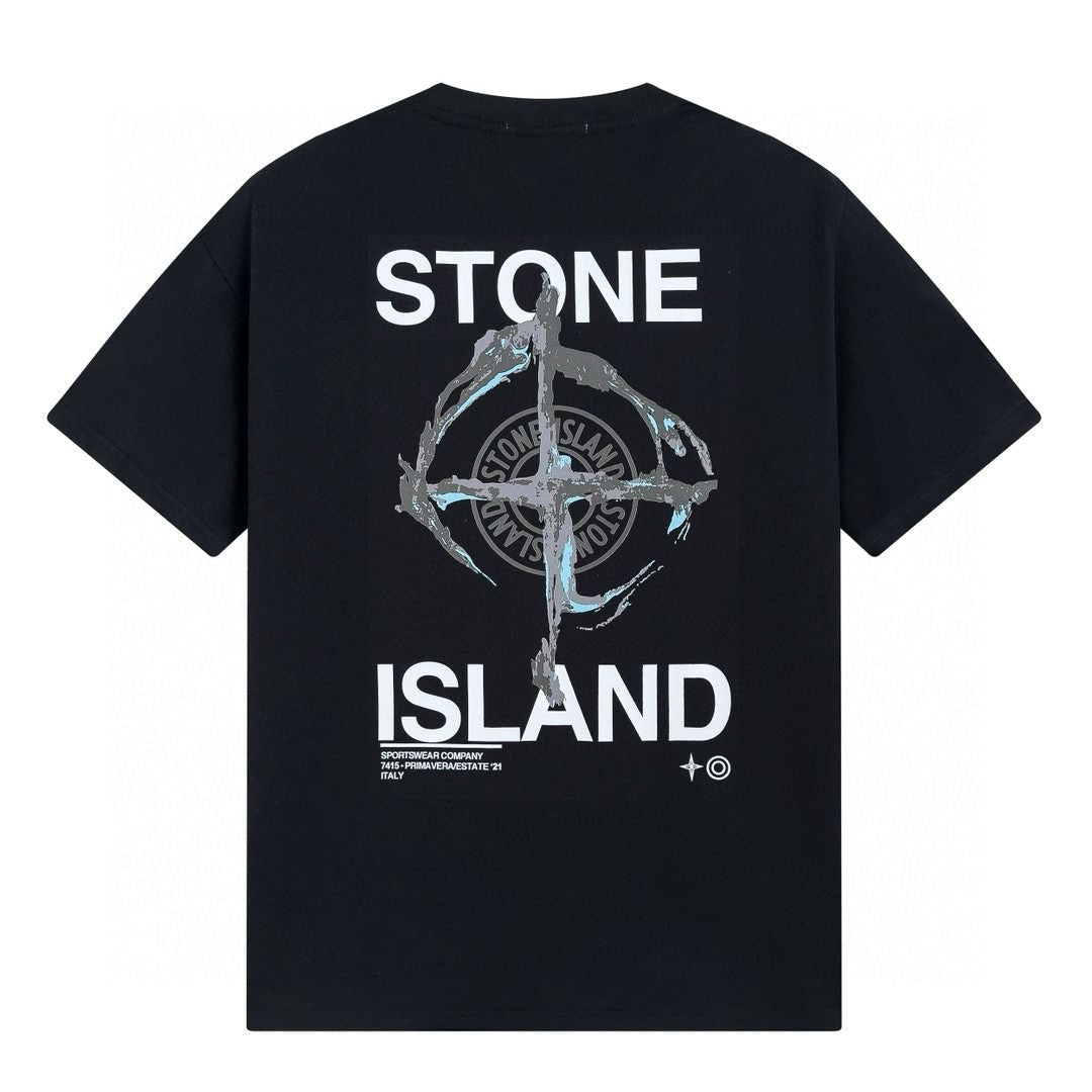 T-shirt stone island TP Noir