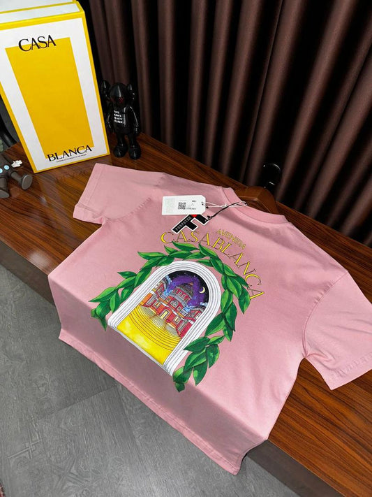 T-shirt casablanca avenda rose