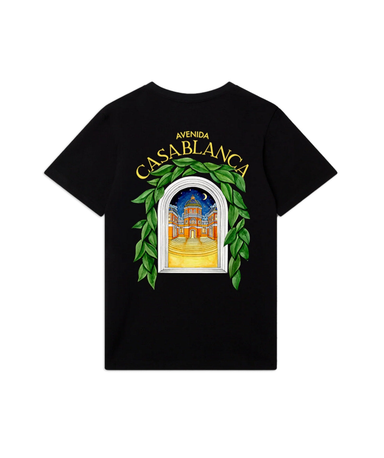 T-shirt casablanca avenda noir