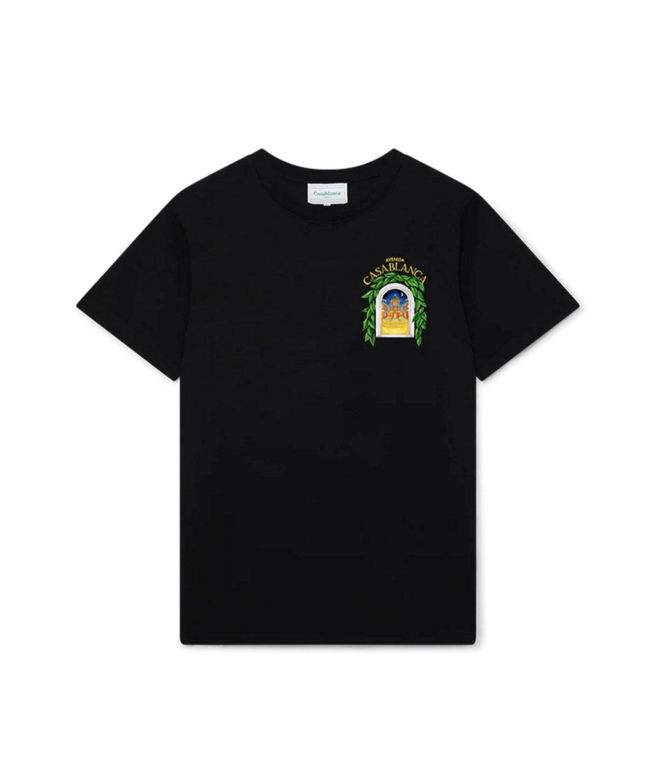 T-shirt casablanca avenda noir