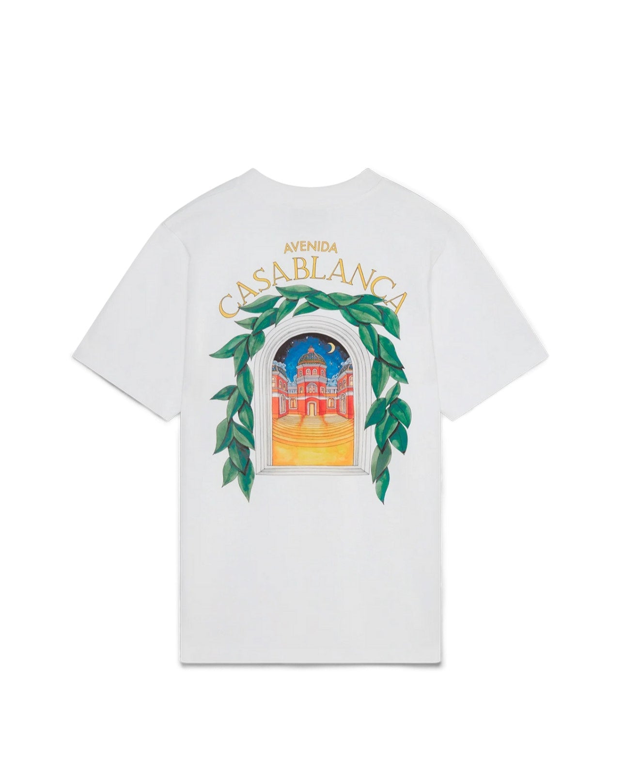 T-shirt casablanca avenda blanc