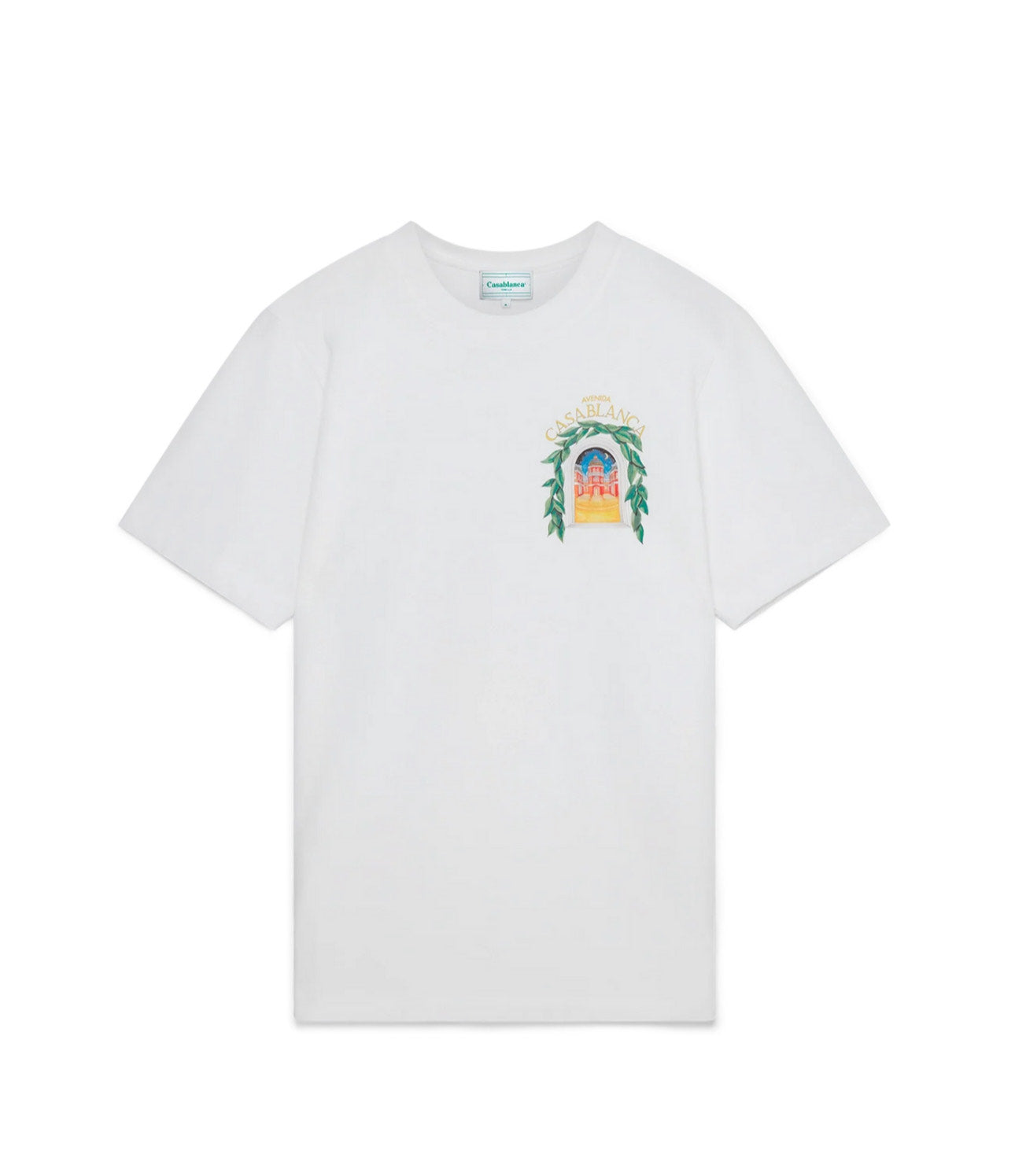 T-shirt casablanca avenda blanc