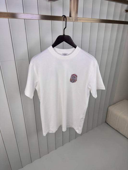 TSHIRT CASABLANCA PARIS BLANC