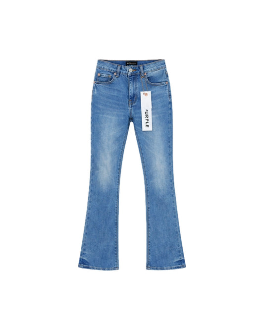 Purple brand flared jeans blue