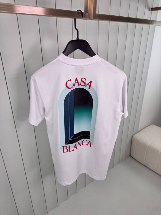 TSHIRT CASABLANCA BLU