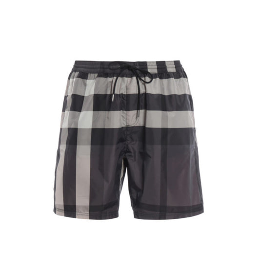 Short burberry noir