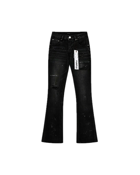 Purple brand flared jeans noir