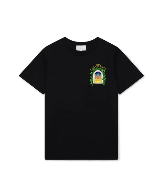 T-shirt casablanca avenda noir